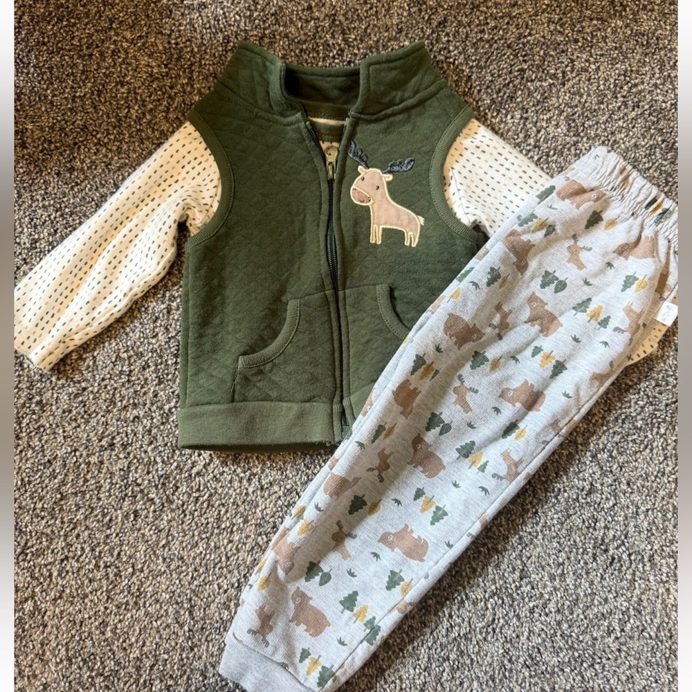 Toddler Matching 3 Piece Set with Outdoor designs